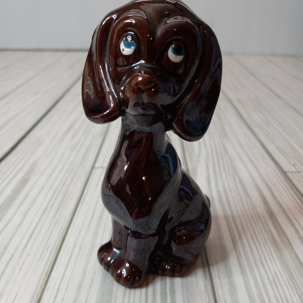 Vintage Kitschy Japan Brown Dog